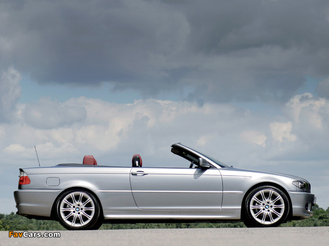 BMW 320Cd Cabrio M Sports Package (E46) 2006 pictures (640 x 480)