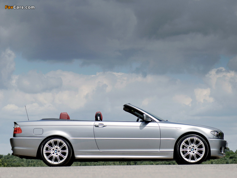 BMW 320Cd Cabrio M Sports Package (E46) 2006 pictures (800 x 600)