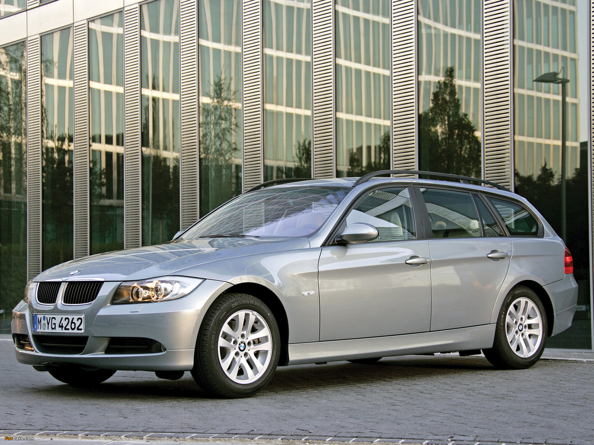 BMW 320d Touring (E91) 2006–08 pictures (2048 x 1536)