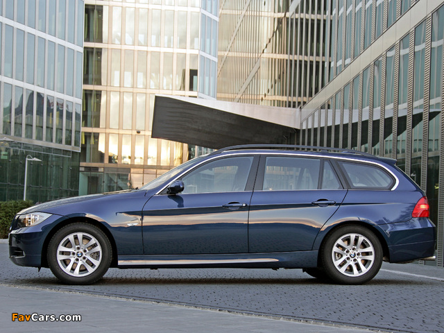 BMW 325i Touring (E91) 2006–08 pictures (640 x 480)