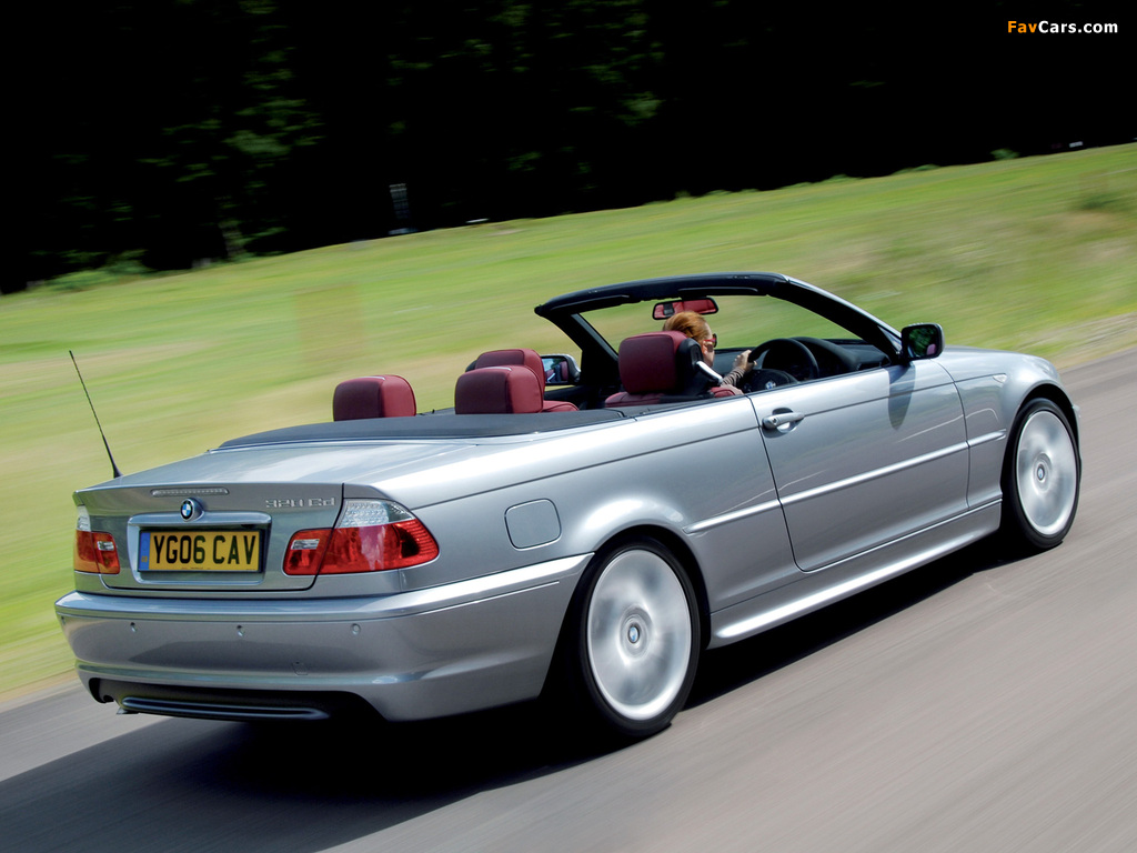 BMW 320Cd Cabrio M Sports Package (E46) 2006 pictures (1024 x 768)
