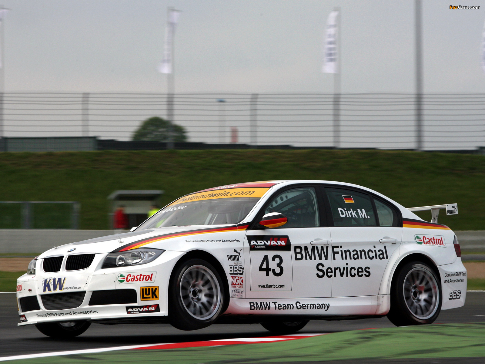 BMW 320si WTCC (E90) 2006–08 pictures (1600 x 1200)