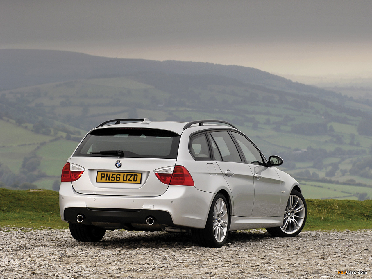 BMW 335i Touring M Sports Package UK-spec (E91) 2006 pictures (1280 x 960)