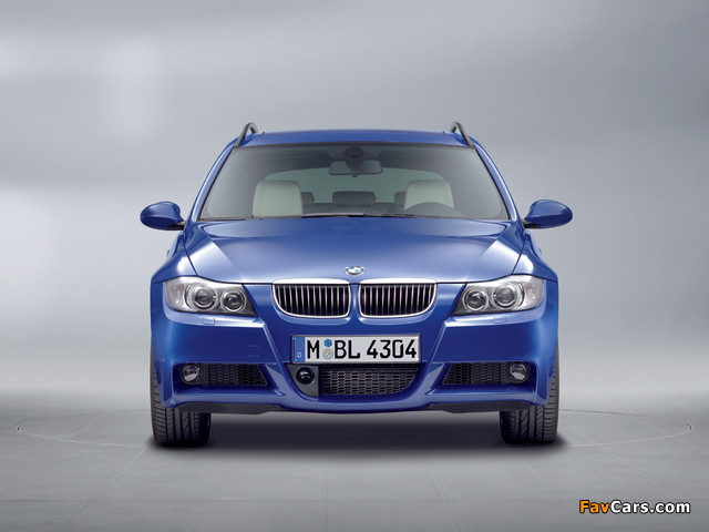 BMW 3 Series Touring M Sports Package (E91) 2006–08 pictures (640 x 480)