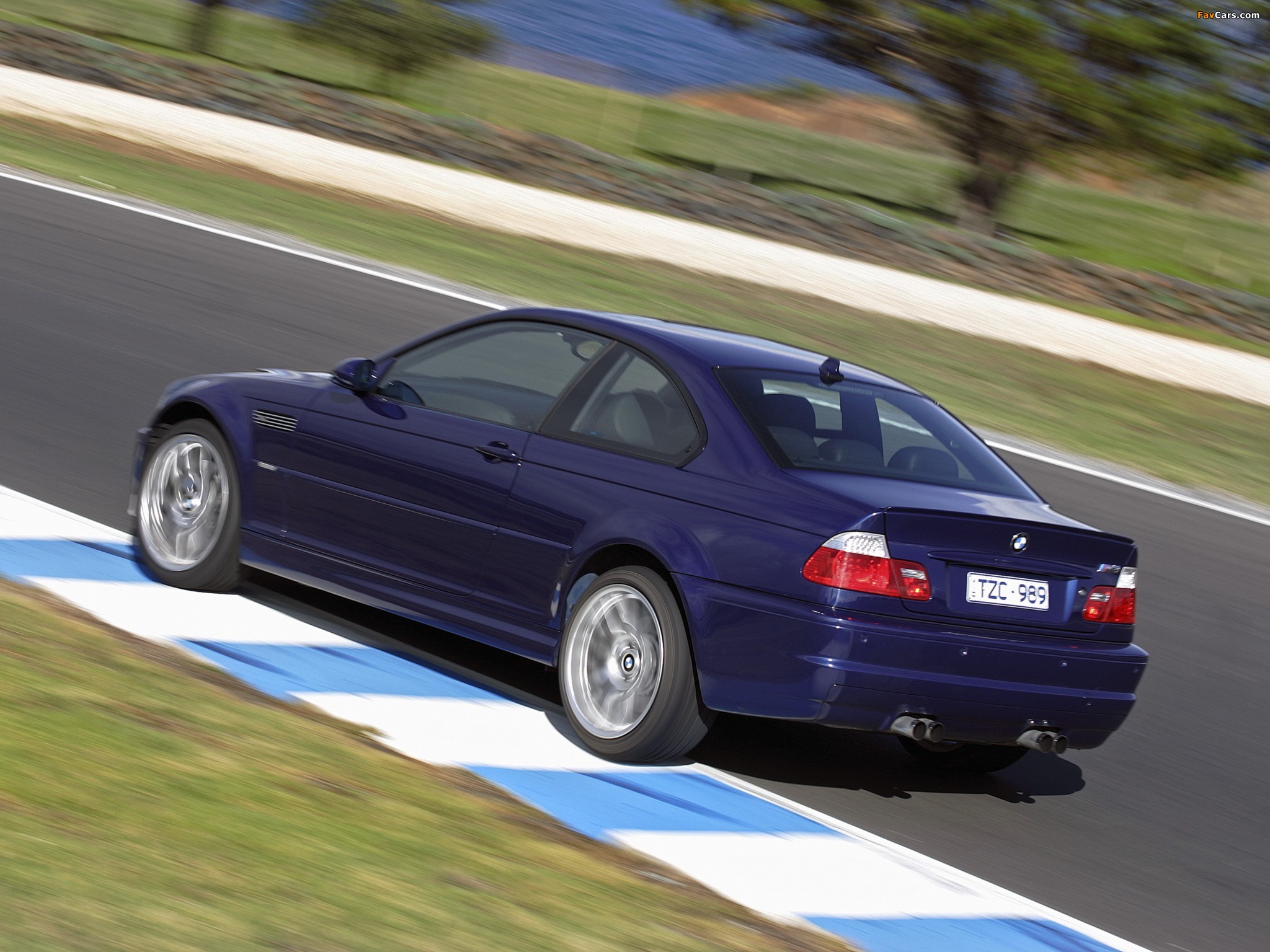 BMW M3 Coupe Competition Package AU-spec (E46) 2006–07 wallpapers (2048 x 1536)