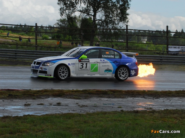 BMW 320si WTCC (E90) 2006–08 wallpapers (640 x 480)