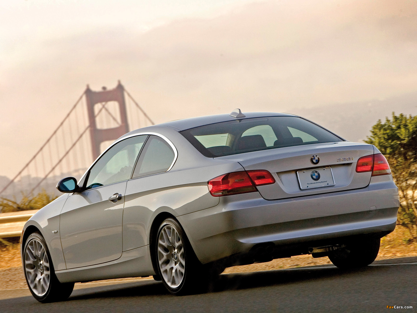 BMW 328i Coupe US-spec (E92) 2006–10 wallpapers (1600 x 1200)