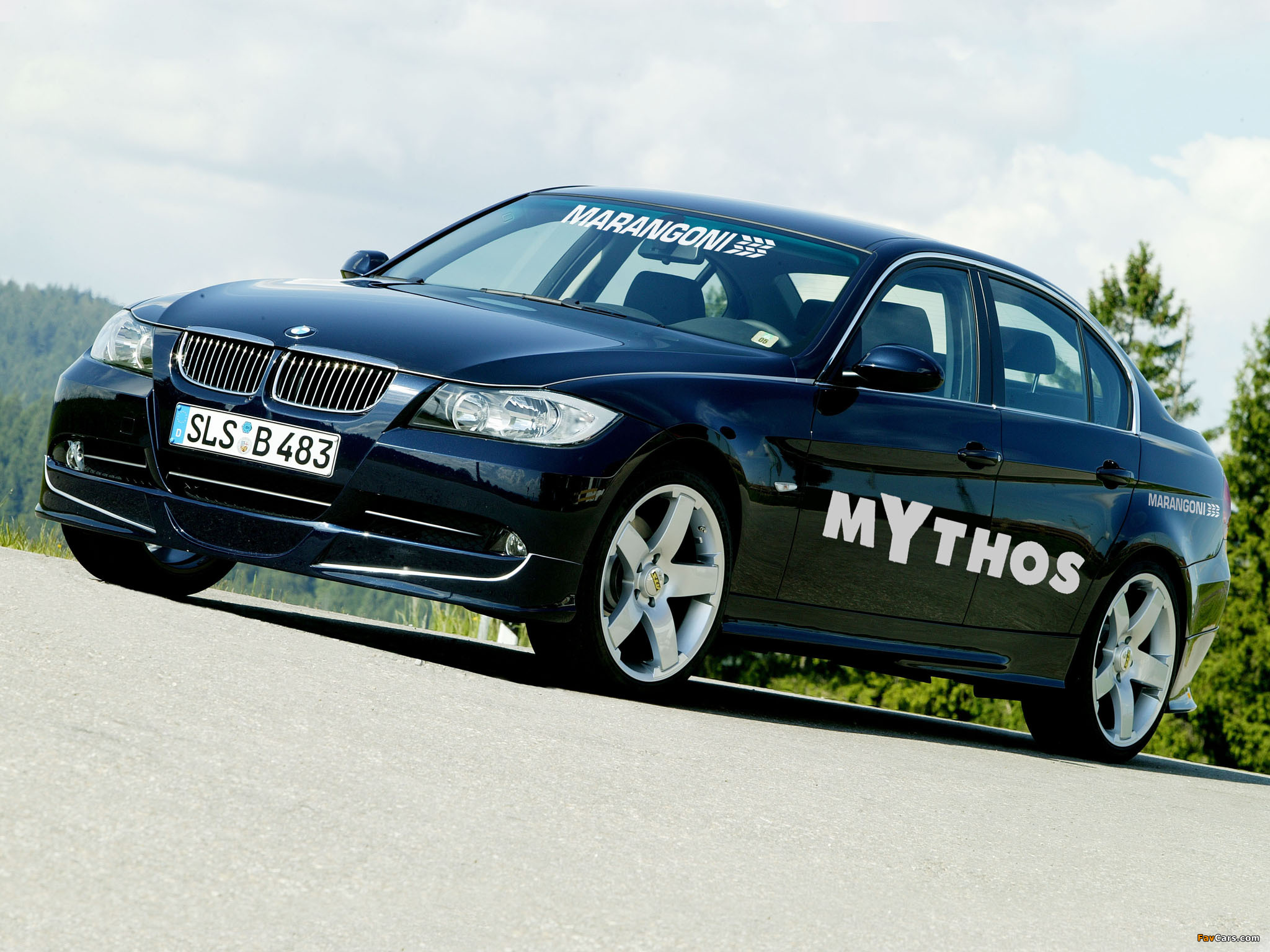 Marangoni BMW 330i Sedan Mythos (E90) 2006 wallpapers (2048 x 1536)