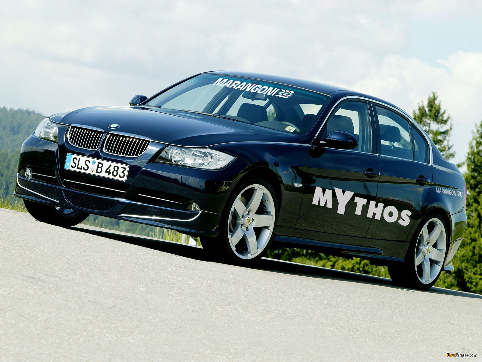 Marangoni BMW 330i Sedan Mythos (E90) 2006 wallpapers (1600 x 1200)