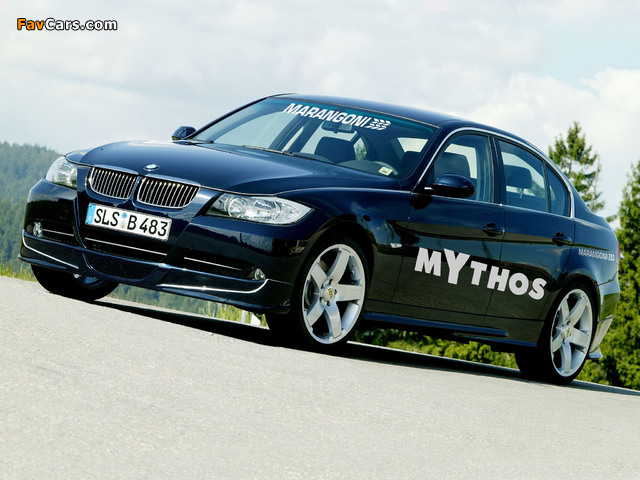 Marangoni BMW 330i Sedan Mythos (E90) 2006 wallpapers (640 x 480)