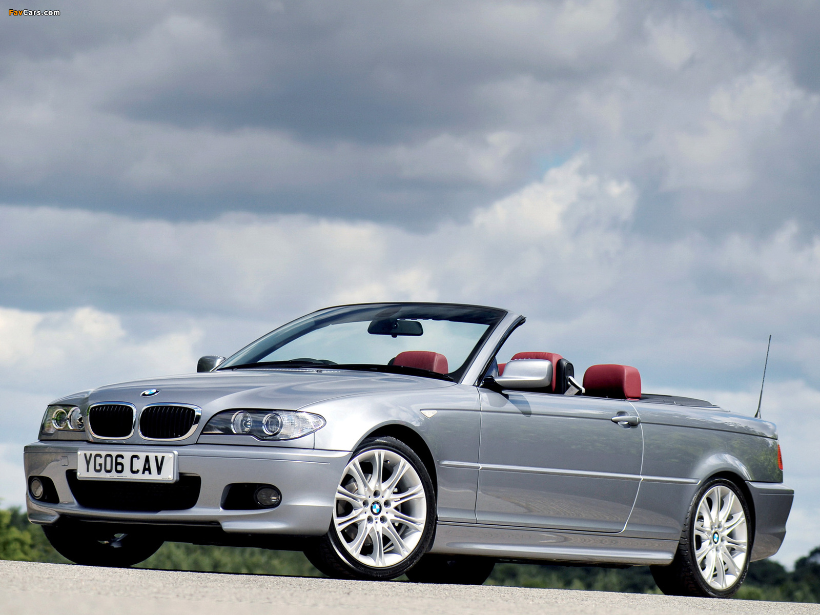 BMW 320Cd Cabrio M Sports Package (E46) 2006 wallpapers (1600 x 1200)