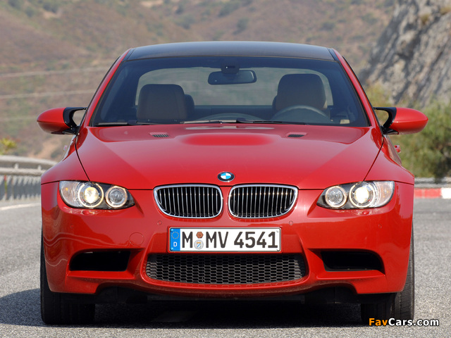 BMW M3 Coupe (E92) 2007–10 images (640 x 480)