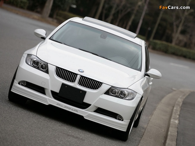 Alpina B3 Bi-Turbo Limousine (E90) 2007–09 images (640 x 480)