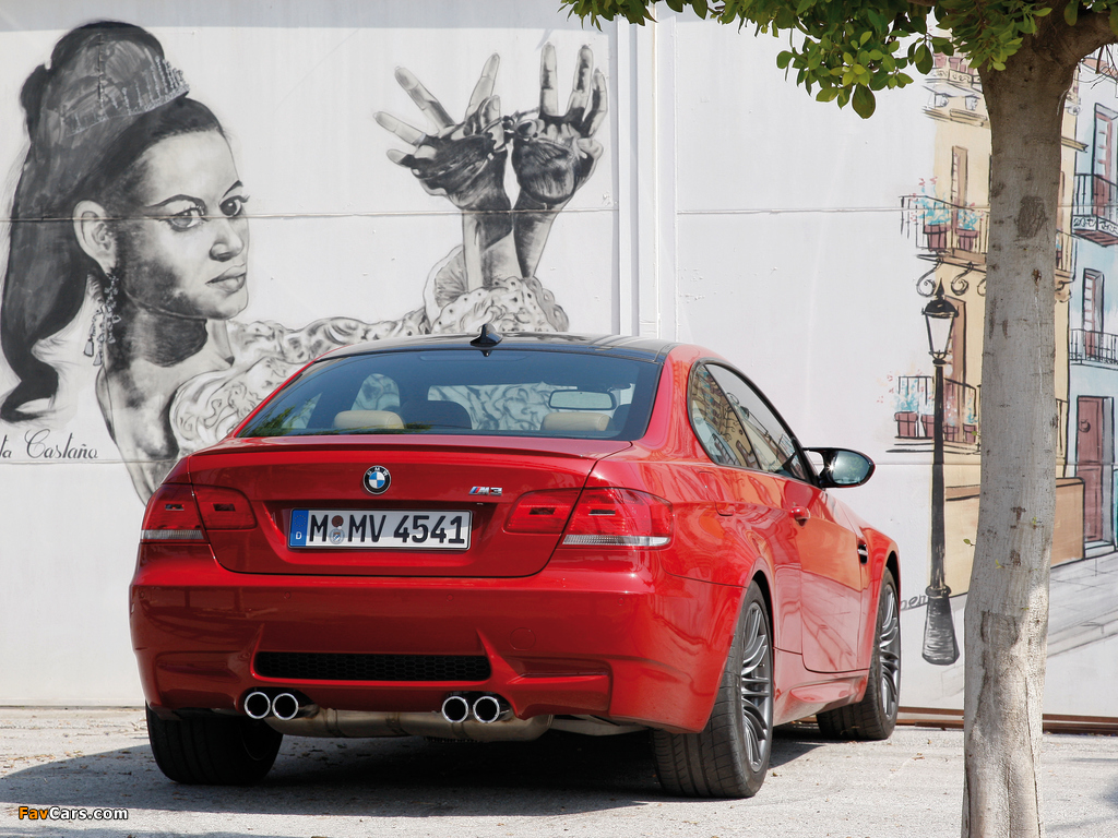 BMW M3 Coupe (E92) 2007–2013 images (1024 x 768)