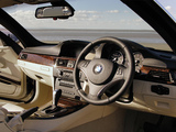 BMW 335i Cabrio UK-spec (E93) 2007–10 images