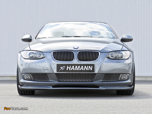 Hamann BMW 3 Series Cabriolet (E93) 2007–10 photos (640 x 480)