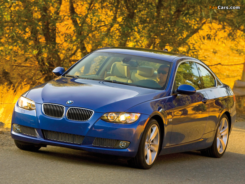 BMW 335i Coupe US-spec (E92) 2007–10 photos (800 x 600)