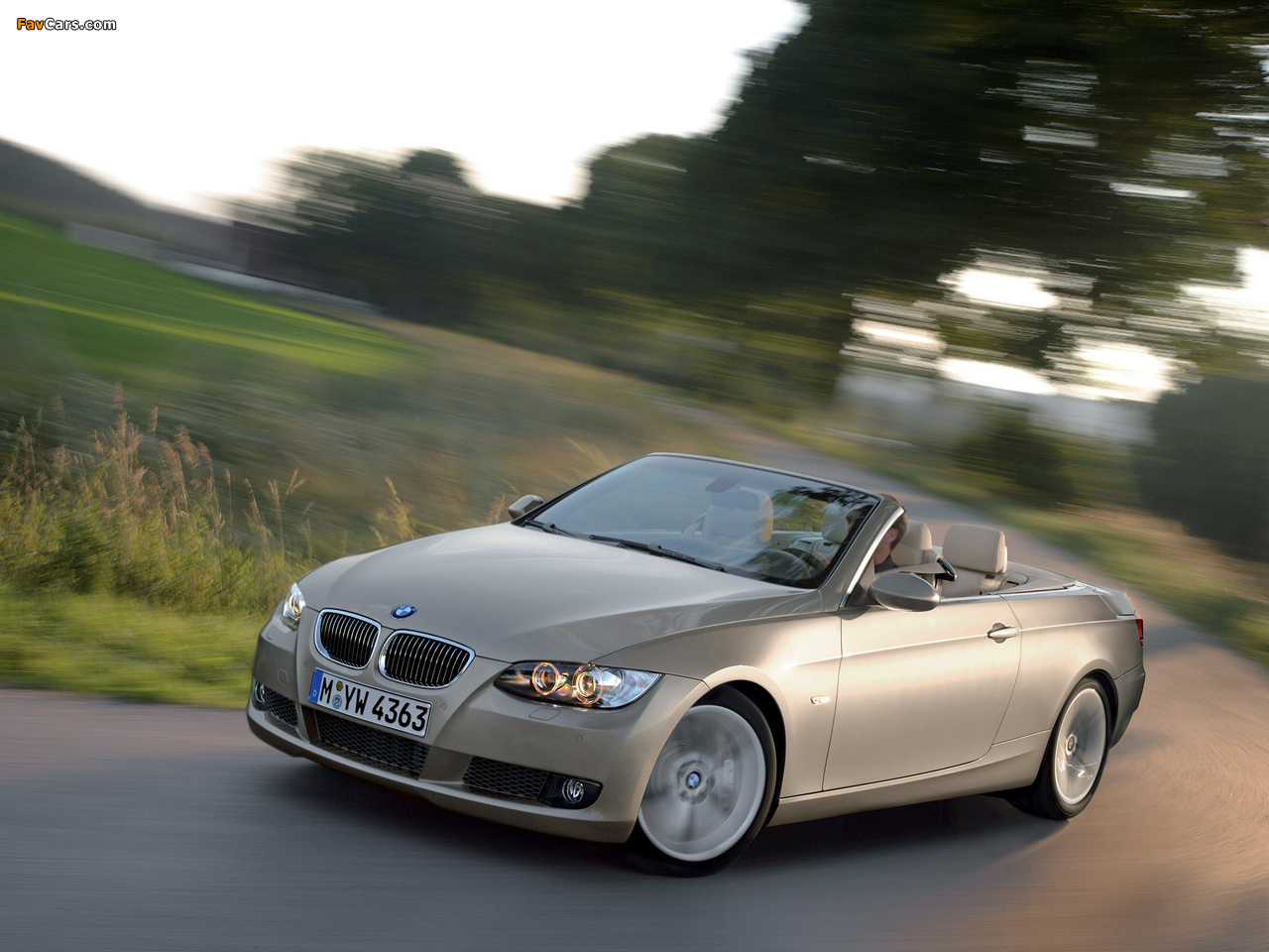 BMW 335i Cabrio (E93) 2007–10 photos (1280 x 960)