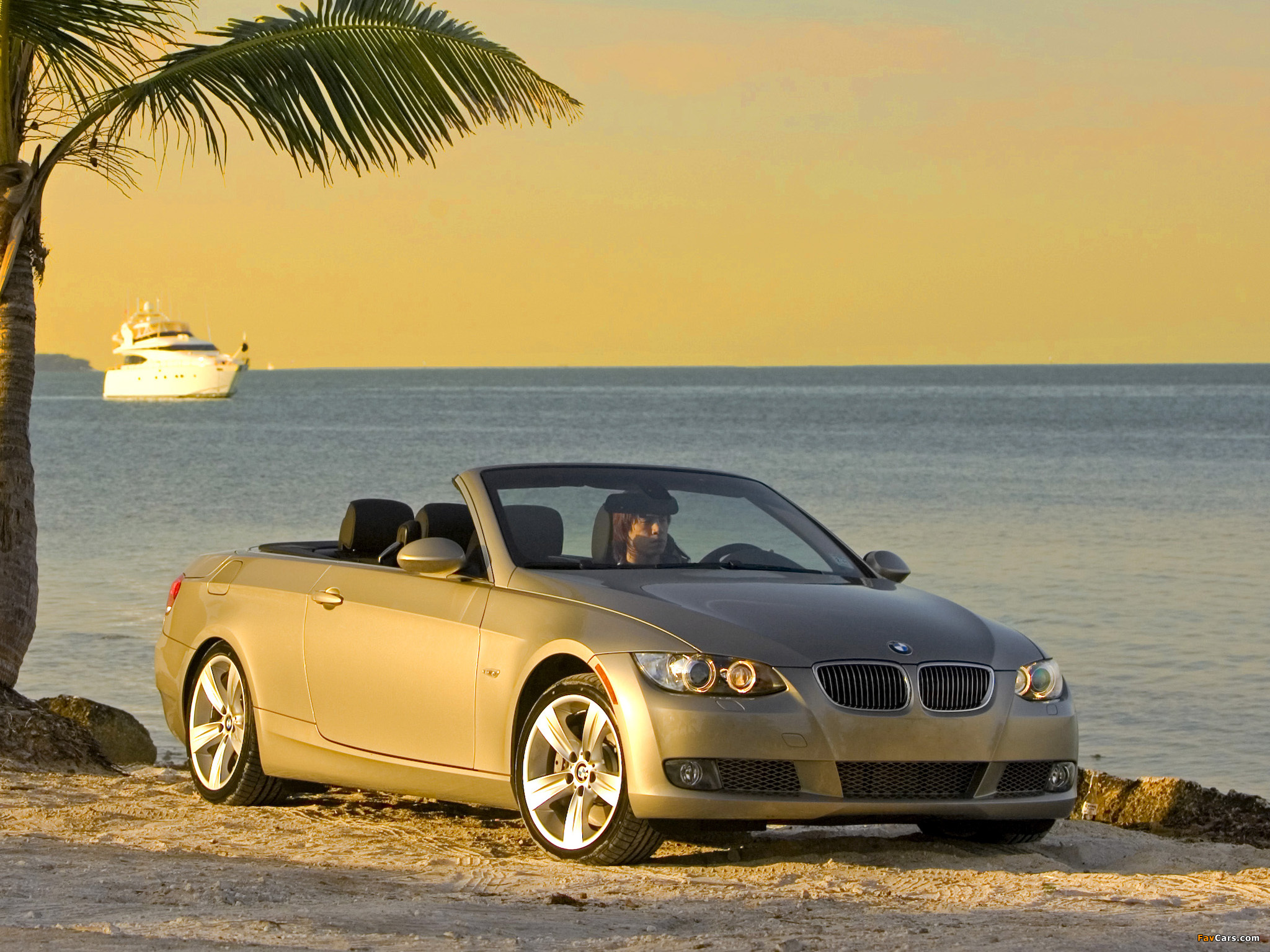 BMW 335i Cabrio US-spec (E93) 2007–10 photos (2048 x 1536)