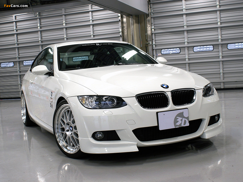 3D Design BMW 3 Series Coupe (E92) 2007–10 photos (1024 x 768)