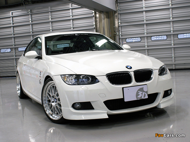 3D Design BMW 3 Series Coupe (E92) 2007–10 photos (640 x 480)