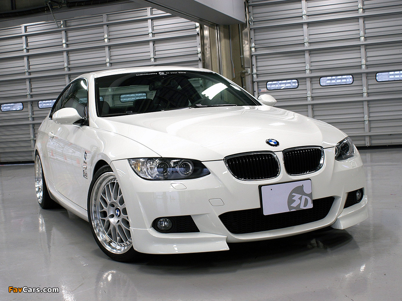 3D Design BMW 3 Series Coupe (E92) 2007–10 photos (800 x 600)