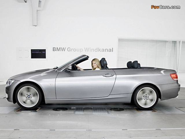 BMW 3 Series Cabrio (E93) 2007–10 photos (640 x 480)