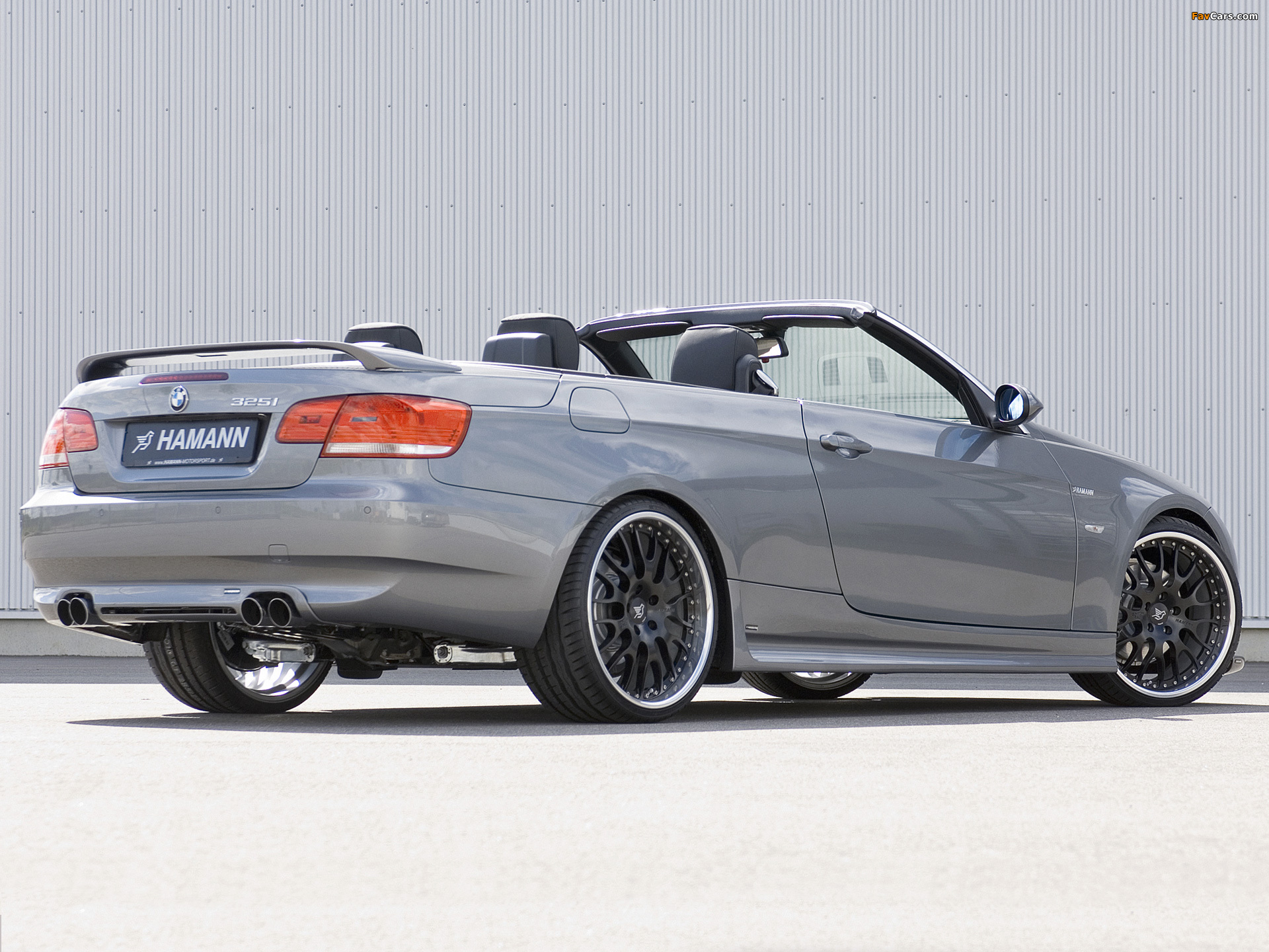 Hamann BMW 3 Series Cabriolet (E93) 2007–10 photos (1920 x 1440)