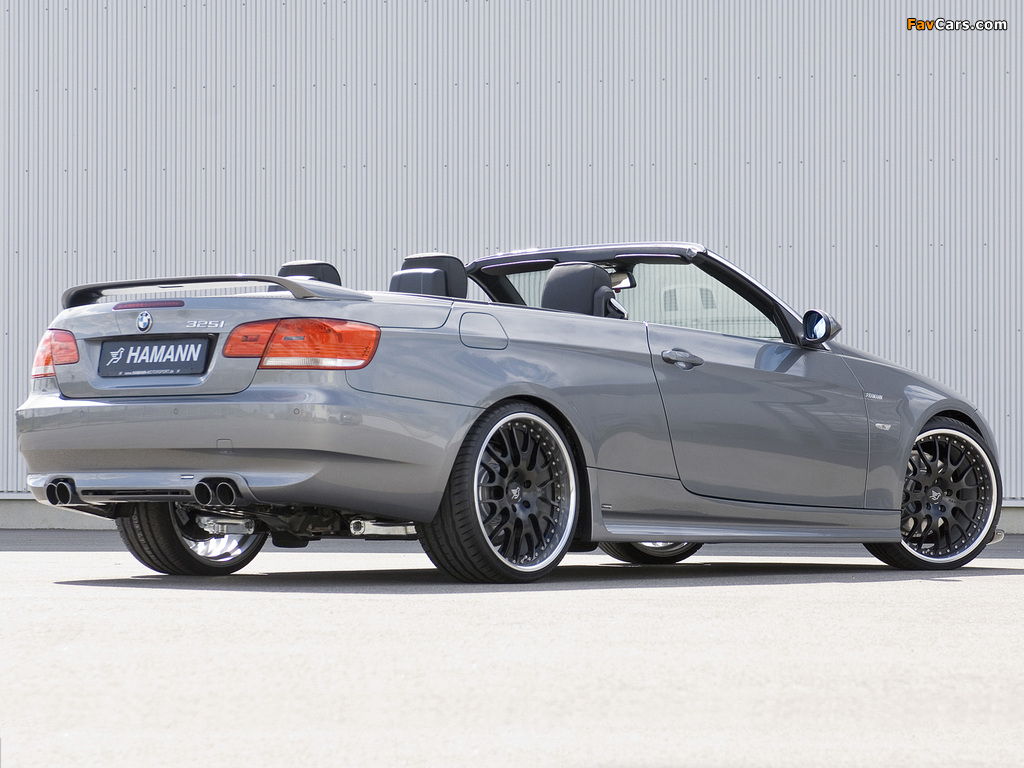 Hamann BMW 3 Series Cabriolet (E93) 2007–10 photos (1024 x 768)