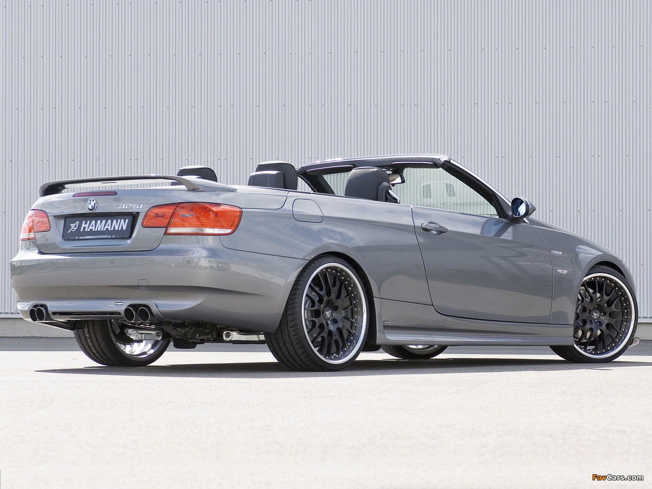 Hamann BMW 3 Series Cabriolet (E93) 2007–10 photos (1280 x 960)