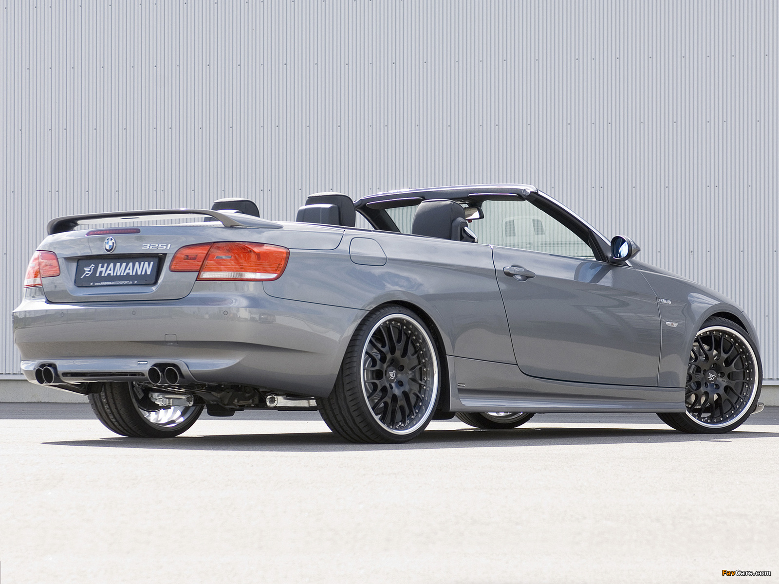 Hamann BMW 3 Series Cabriolet (E93) 2007–10 photos (1600 x 1200)