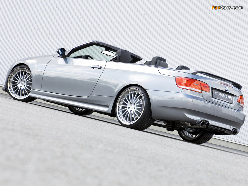 Hamann BMW 3 Series Cabriolet (E93) 2007–10 photos (800 x 600)