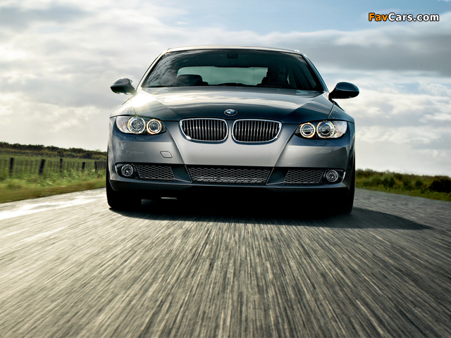 BMW 3 Series Coupe (E92) 2007–10 photos (640 x 480)