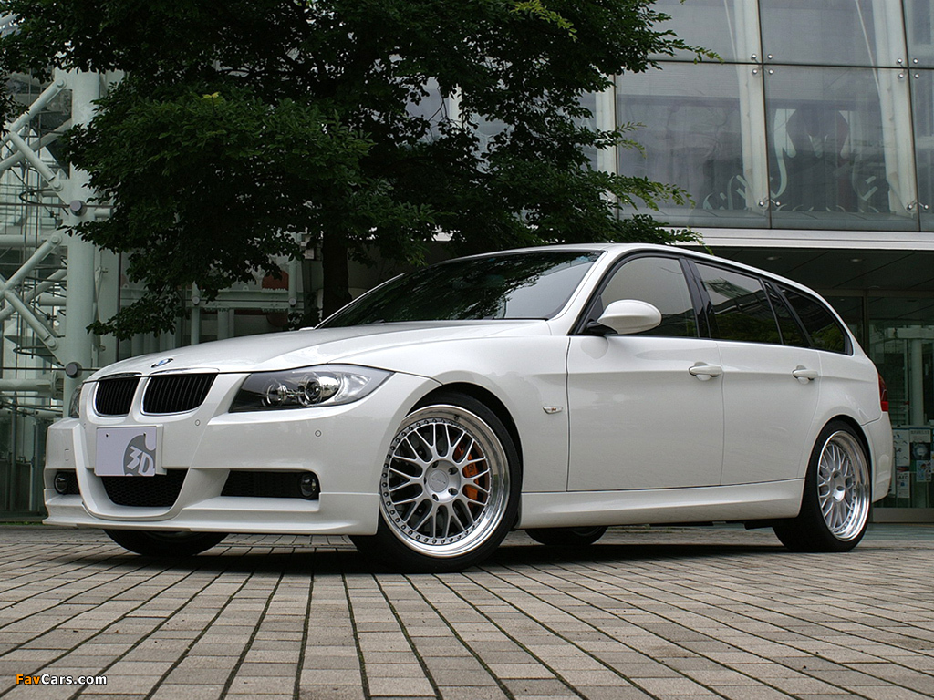 3D Design BMW 3 Series Touring (E91) 2007–08 pictures (1024 x 768)