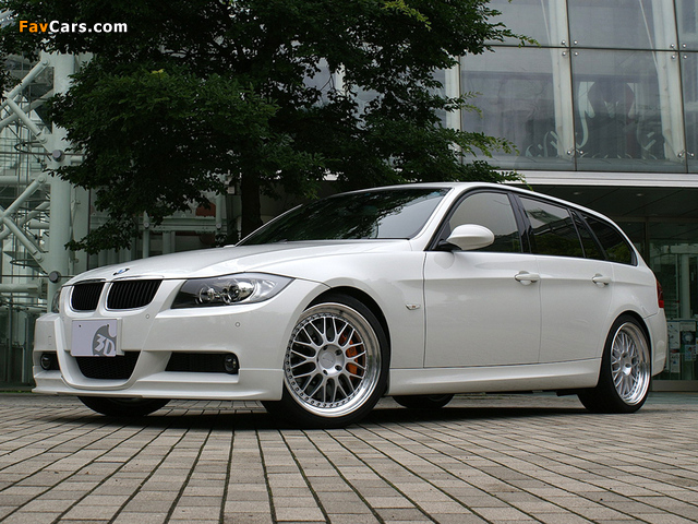 3D Design BMW 3 Series Touring (E91) 2007–08 pictures (640 x 480)