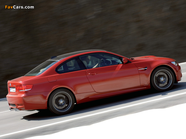 BMW M3 Coupe (E92) 2007–10 pictures (640 x 480)