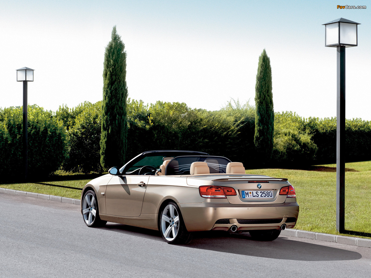 BMW 3 Series Cabrio (E93) 2007–10 pictures (1280 x 960)