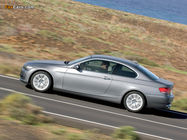 BMW 335i Coupe (E92) 2007–10 pictures (640 x 480)