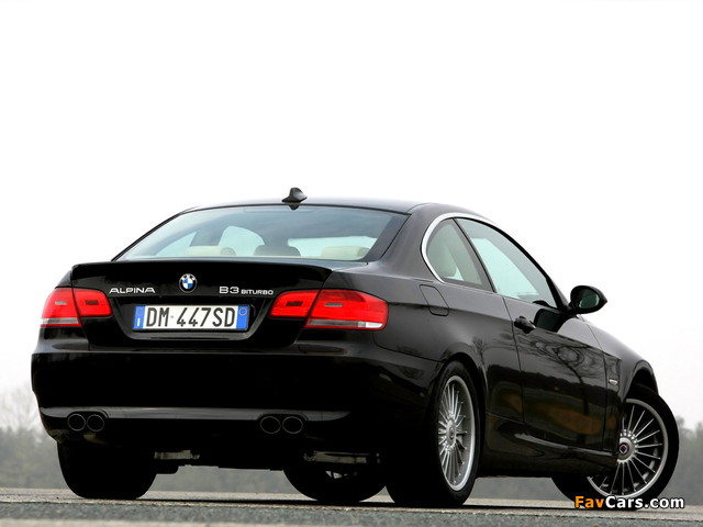 Alpina B3 Bi-Turbo Coupe (E92) 2007–09 wallpapers (640 x 480)