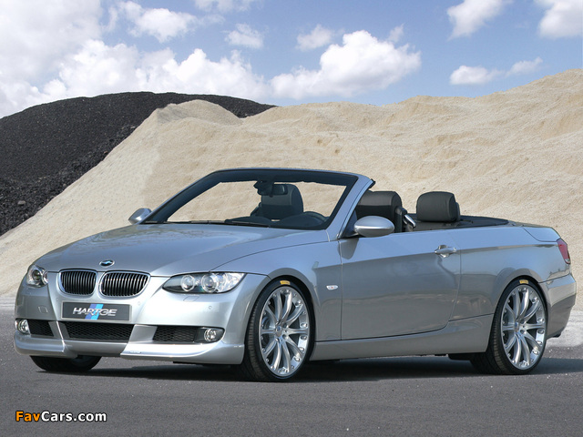 Hartge BMW 3 Series Cabrio (E93) 2007–10 wallpapers (640 x 480)