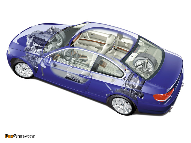 BMW 3 Series Coupe (E92) 2007–10 wallpapers (640 x 480)