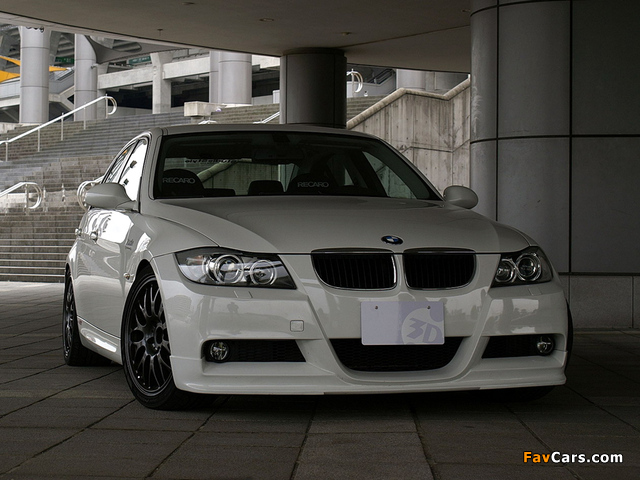 3D Design BMW 3 Series Sedan (E90) 2007–08 wallpapers (640 x 480)