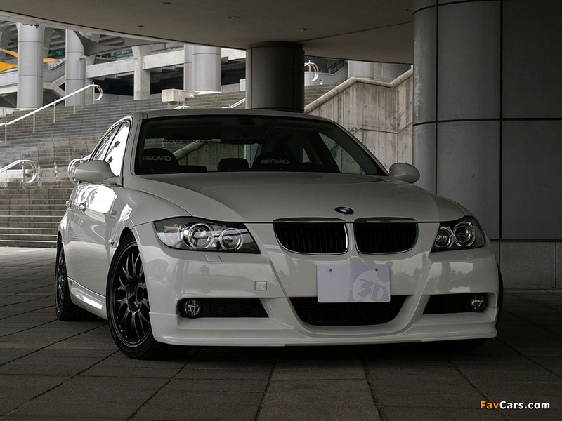3D Design BMW 3 Series Sedan (E90) 2007–08 wallpapers (800 x 600)