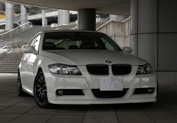 3D Design BMW 3 Series Sedan (E90) 2007–08 wallpapers