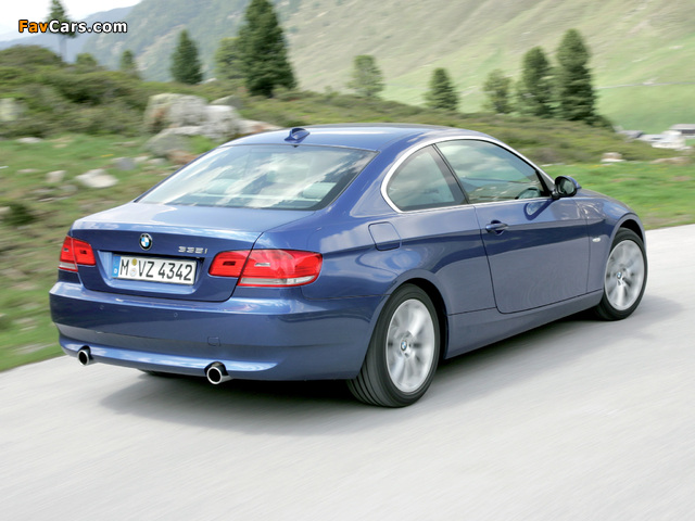 BMW 335i Coupe (E92) 2007–10 wallpapers (640 x 480)