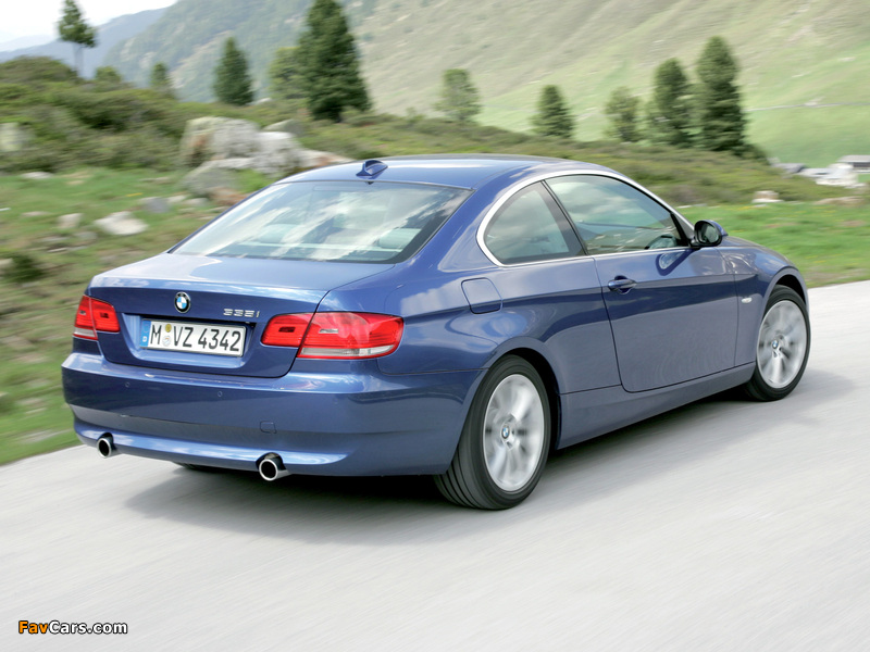 BMW 335i Coupe (E92) 2007–10 wallpapers (800 x 600)