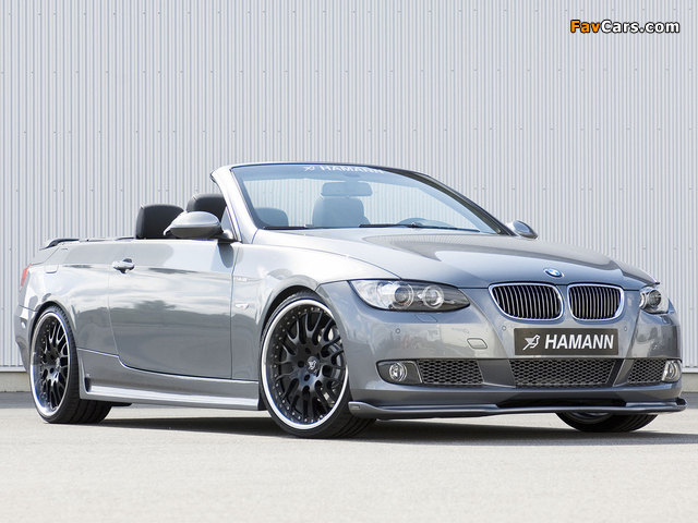 Hamann BMW 3 Series Cabriolet (E93) 2007–10 wallpapers (640 x 480)