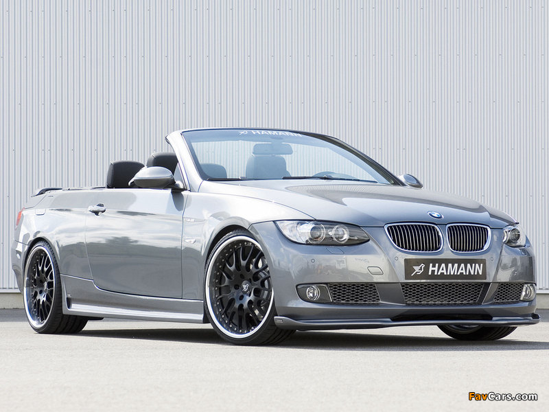 Hamann BMW 3 Series Cabriolet (E93) 2007–10 wallpapers (800 x 600)
