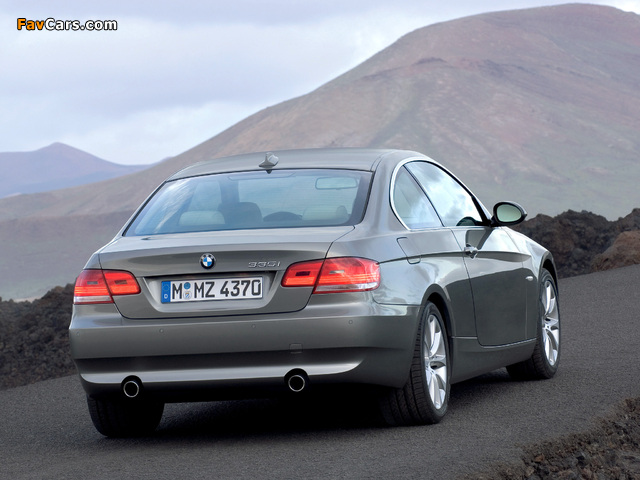 BMW 335i Coupe (E92) 2007–10 wallpapers (640 x 480)