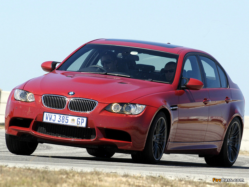 BMW M3 Sedan ZA-spec (E90) 2008–10 images (800 x 600)